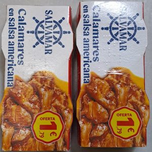 Calamares en salsa americana