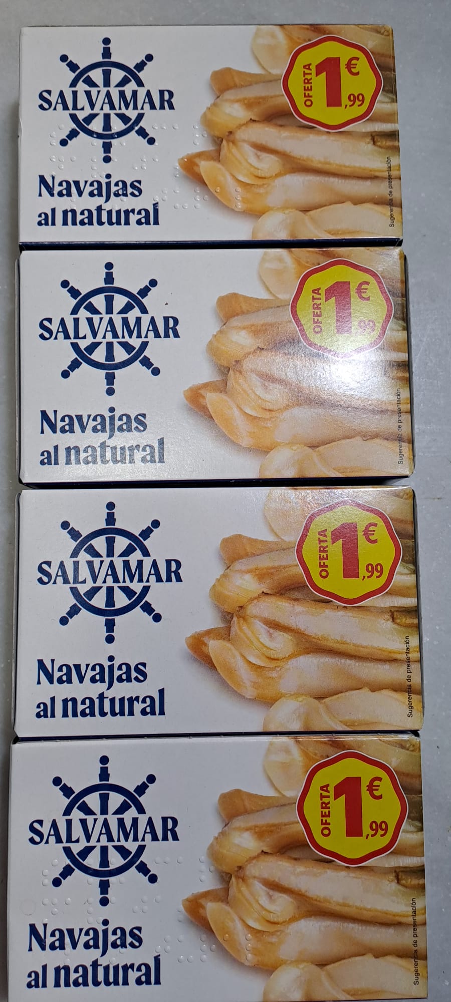 Navajas al natural