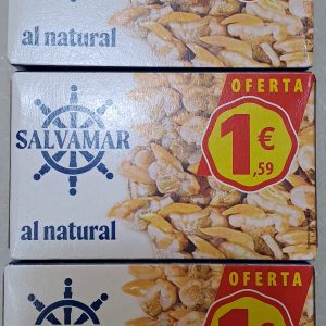 Berberechos al natural