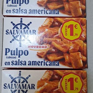 Pulpo en salsa americana
