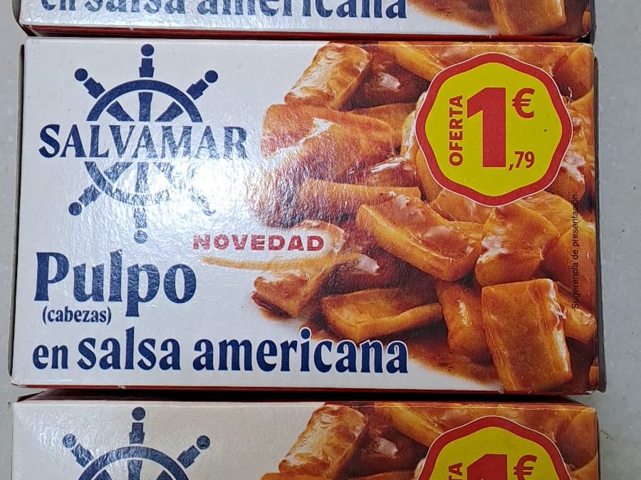 Pulpo en salsa americana