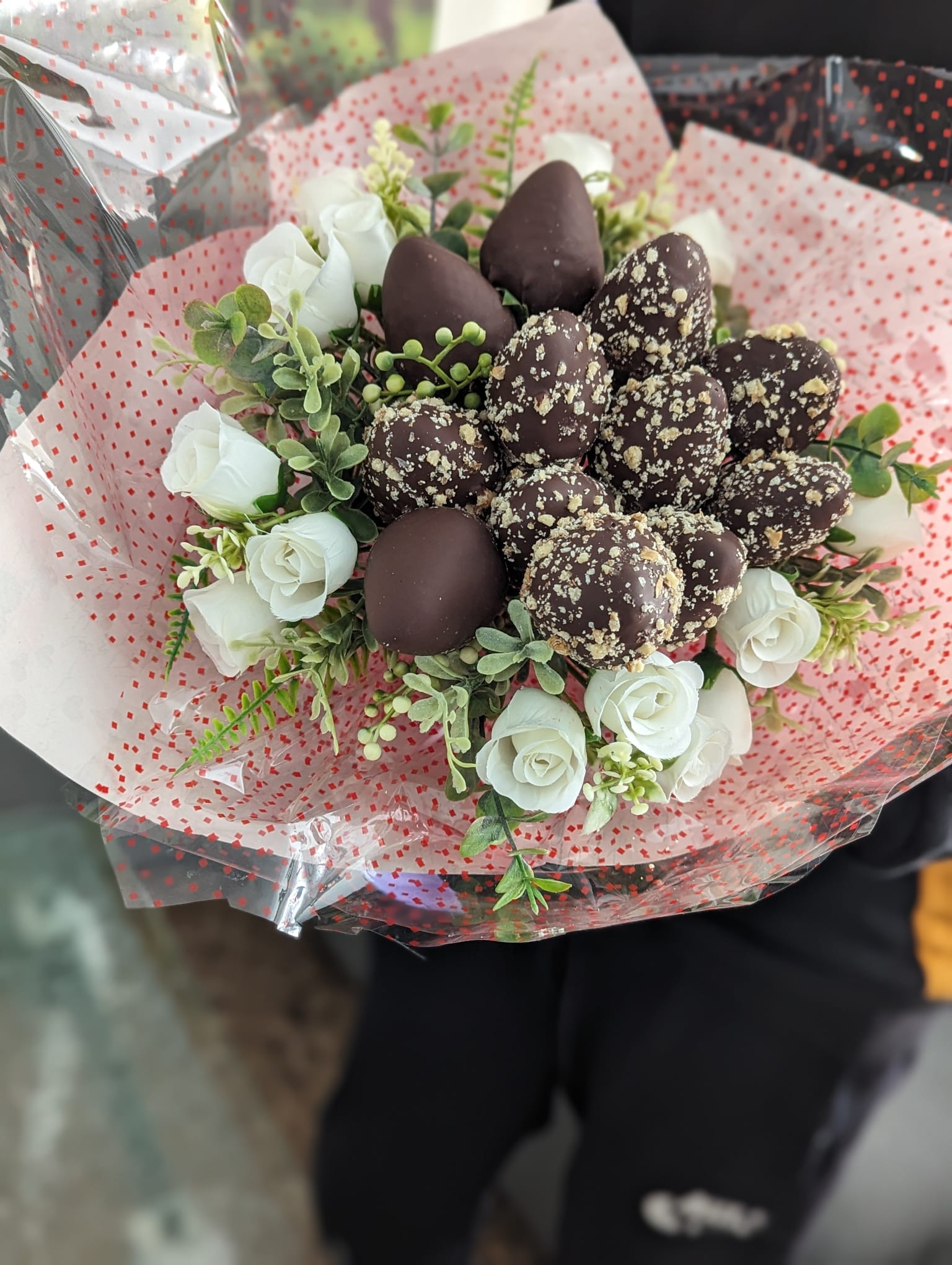 Ramo de Fresas con Chocolate