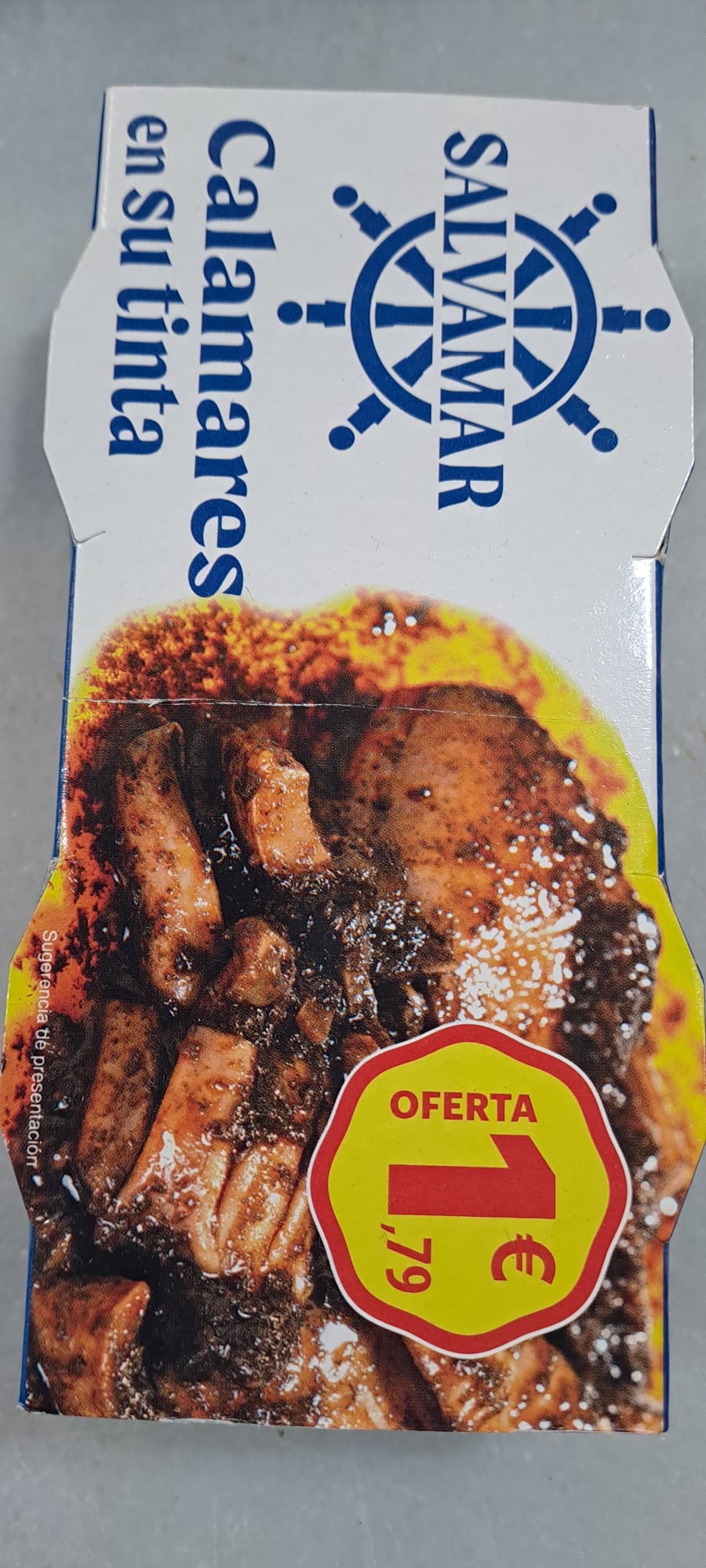 Calamares en su tinta